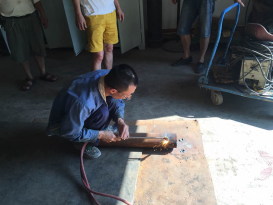 突遇險情 快速反應(yīng) 力保安全生產(chǎn)