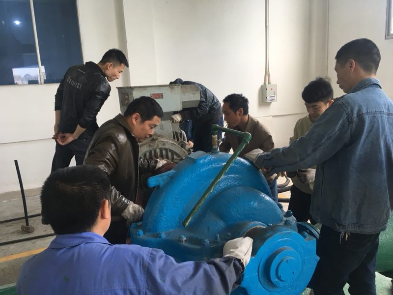 發(fā)現(xiàn)問題及時(shí)處理  確保水廠供水安全