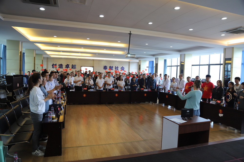 集團(tuán)公司創(chuàng)文知識(shí)競(jìng)賽為祖國生日獻(xiàn)禮