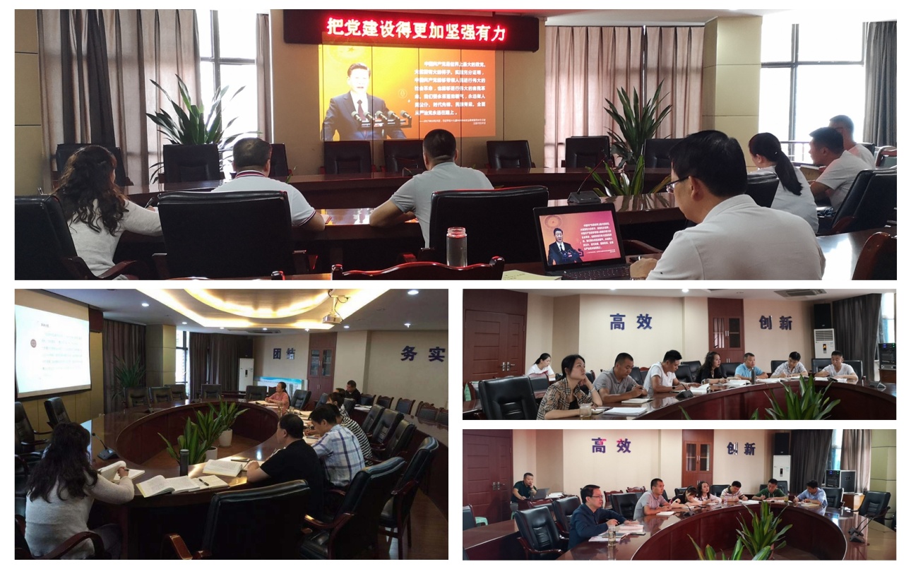 一支部開展“讀原著、學原文、悟原理”集中學習活動