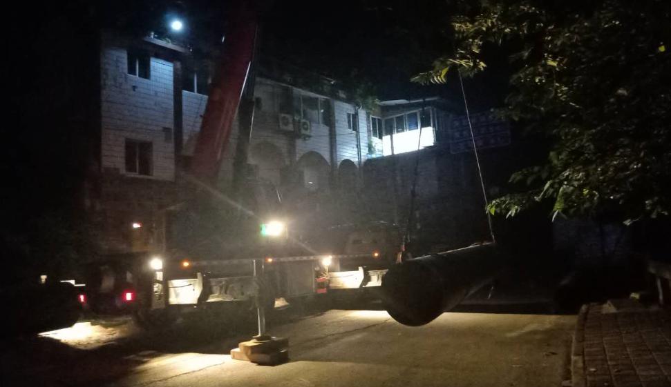 搶險(xiǎn)保供 清源在行動