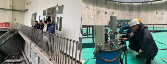 集團公司黨委委員、副總經(jīng)理劉林到臨港公司開展“元旦”節(jié)前安全生產(chǎn)檢查工作