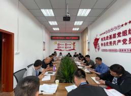 公司三支部召開黨員大會(huì)暨“形式主義、官僚主義”集中整治工作會(huì)