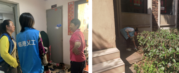 臨港公司積極配合洗馬池社區(qū)開(kāi)展國(guó)家 衛(wèi)生城市復(fù)審工作