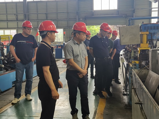 清源水務(wù)集團考察組赴成都考察并參加水處理技術(shù)設(shè)備展覽會