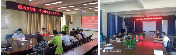 臨港支部召開(kāi)黨史教育專題學(xué)習(xí)會(huì)