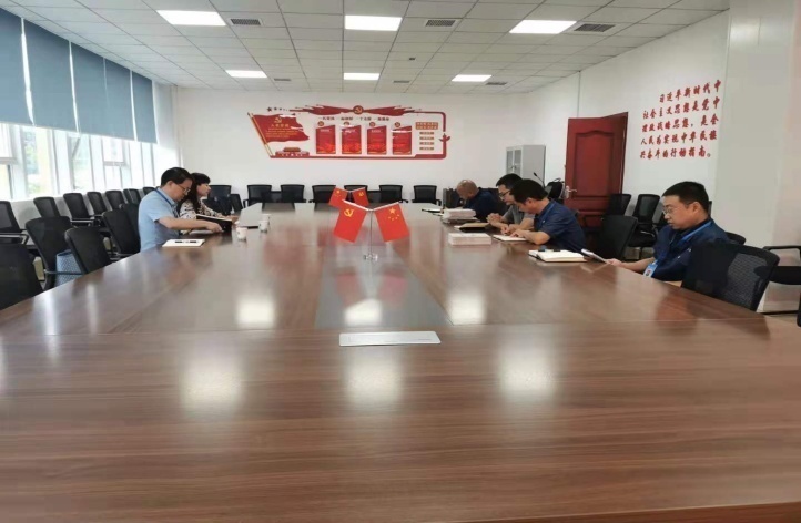 集團(tuán)公司黨委委員、紀(jì)委書記聶小平帶隊(duì)開展聯(lián)系基層工作