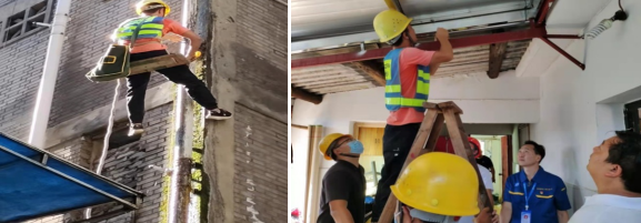 公司一支部、建恒支部結(jié)對共建處理下渡口社區(qū)橋南小區(qū)居民用水隱患