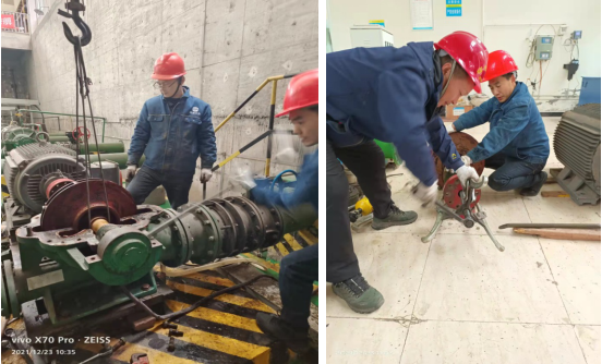 開展設(shè)備維護保養(yǎng) 確保雙節(jié)供水安全