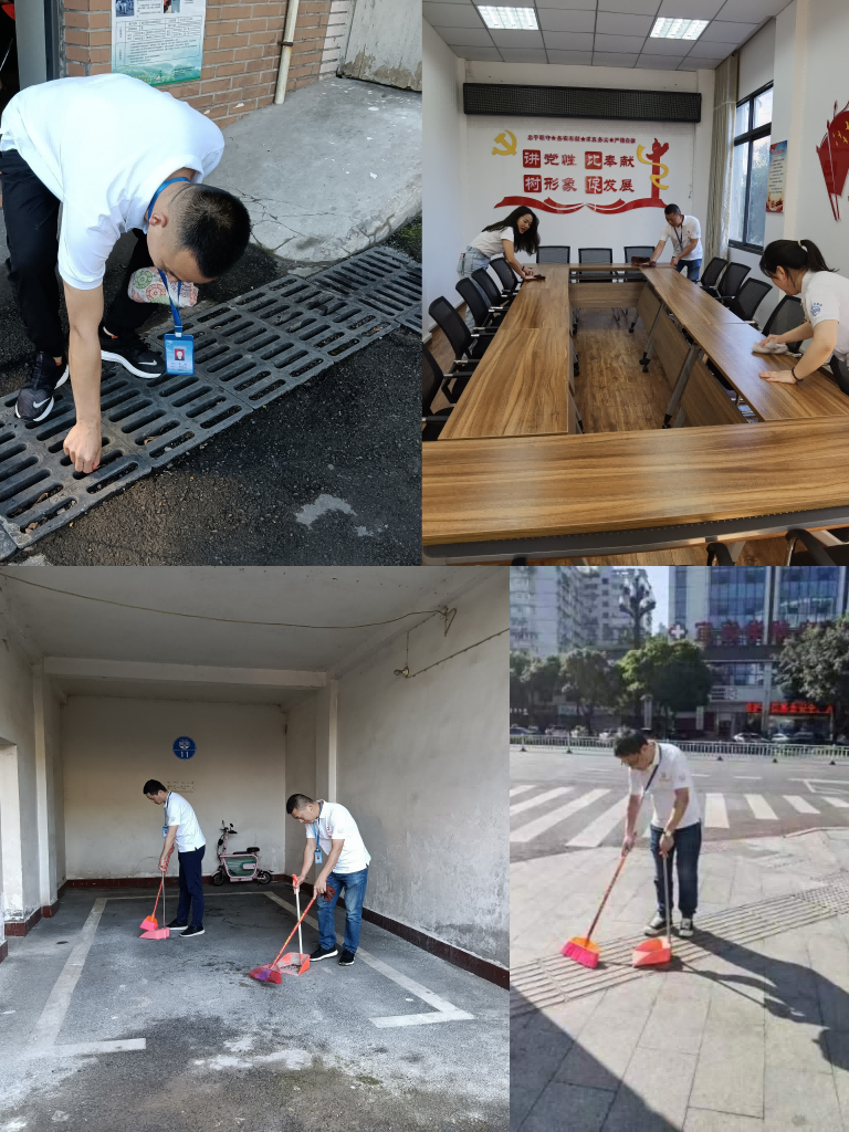 共產(chǎn)黨員服務大隊支部開展 “黨員帶頭干·勞動最光榮”主題黨日活動