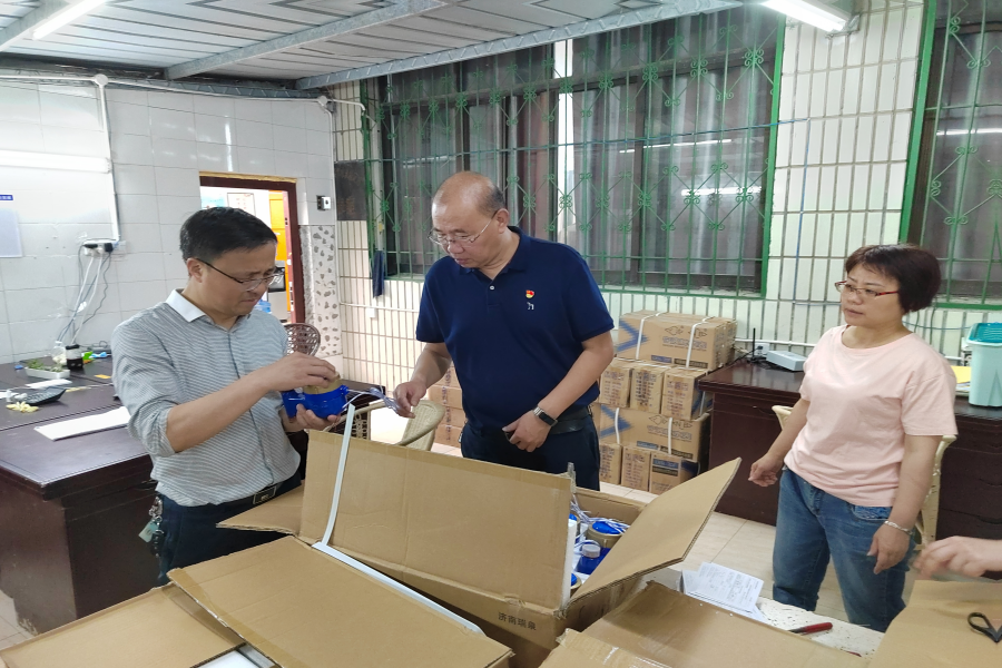 清源水務公司黨委書記、董事長周燕賓帶隊開展震后安全生產(chǎn)檢查