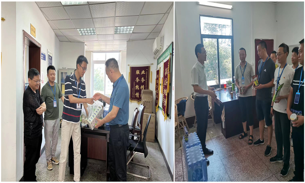 奮戰(zhàn)一線保供水，夏送清涼沁人心