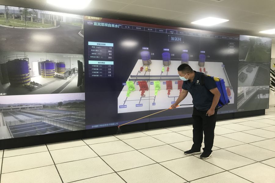 共克時(shí)艱戰(zhàn)疫情，守護(hù)供水“生命線”