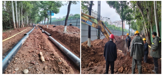 七星路段截污干管改造工程順利完工！