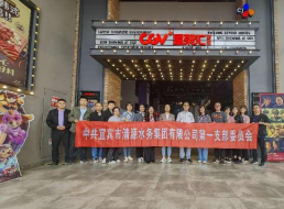 公司第一黨支部組織觀看愛國主義影片《志愿軍:雄兵出擊》