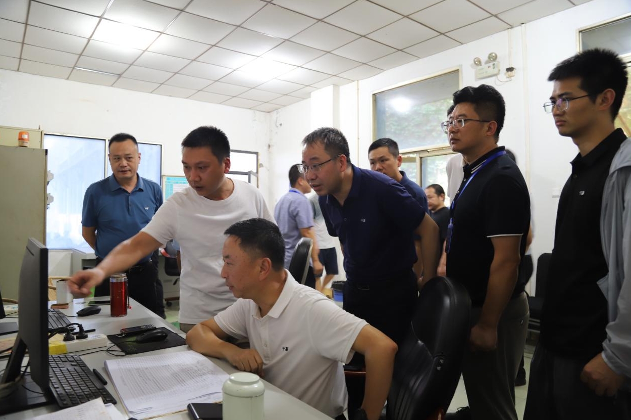 千嘉科技黨委書記、副總經(jīng)理、博士后科研工作站導師趙勇帶隊到清源水務公司開展課題調(diào)研
