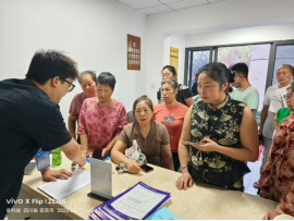 臨港公司開展夜間+周末“進(jìn)小區(qū)”宣傳實(shí)踐活動